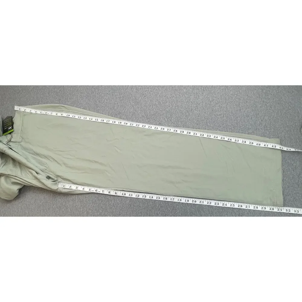 REI Pants Mens 40 x 32 Beige Adventure Performance Outdoor Quick Dry UPF 50+ NWT
